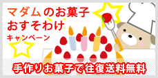 �}�_���̎��肨�َq�L�����y�[���ɔ�т܂�