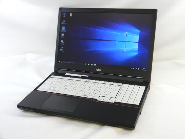 大人気の 富士通 Windows10 HDD・SSD交換インストール修理事例 ノートパソコン