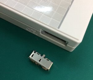 外付けHDDのUSBコネクタ破損
