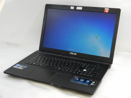 asusのパソコン液晶交換修理 液晶割れ・ヒビ・スジの交換方法