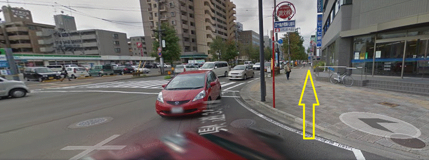 泉中央駅からの道順