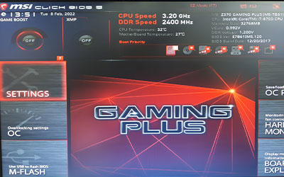 MSI Click Bios 5