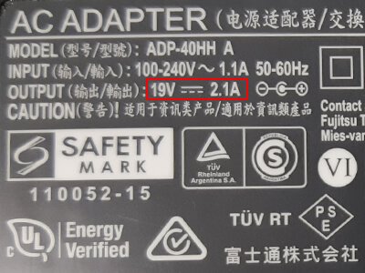 fujitsu adapter