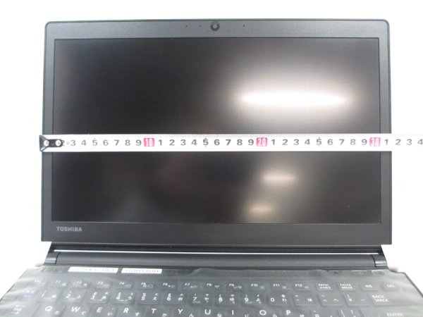 RZ83/CB液晶画面のcmを測定