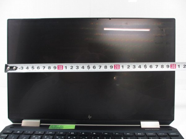 X360液晶画面のcmを測定