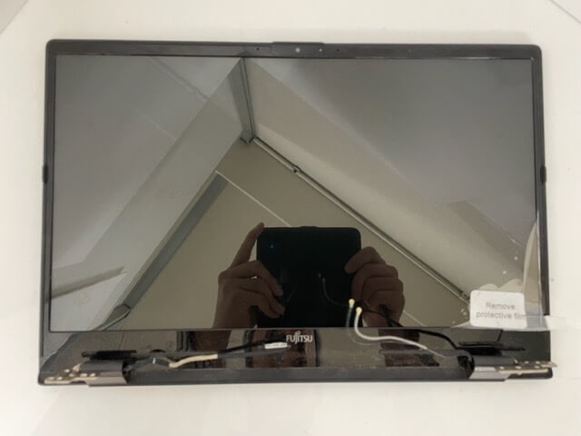 液晶ユニットの組み立て