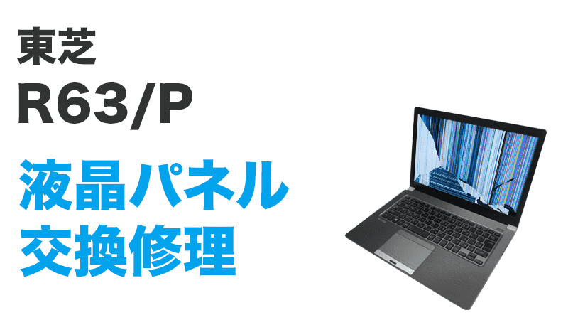 R63/Pの液晶交換