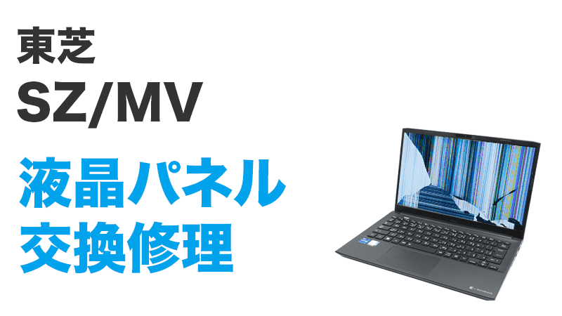 SZ/MVの液晶交換